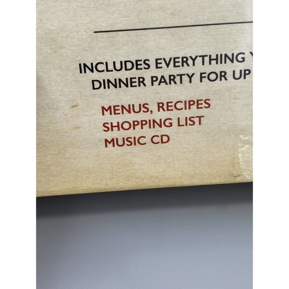 Dinner with the Mafia Mob Themed Dinner Party Kit & Trivia Dining Game & CD NEW - Picture 6 of 9